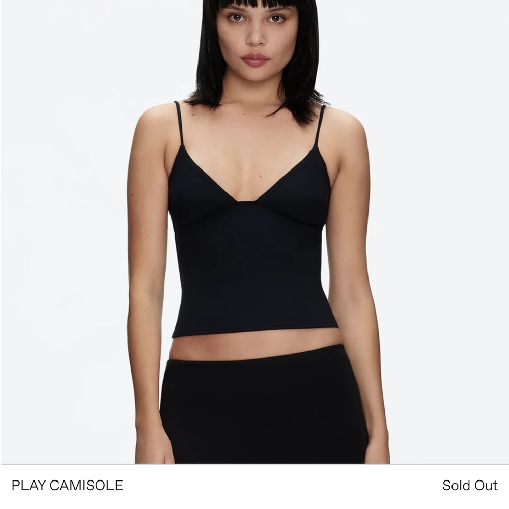 Tank air studio play camisole in black size xxs